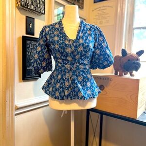Karen Millen Blue Top